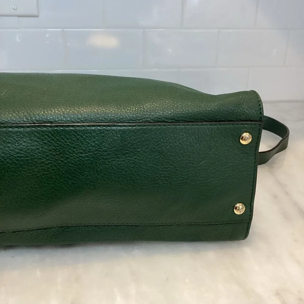 Michael Kors Bag Purse Handbag Leather Large Pebbled EW Hamilton Tote Bag HTF